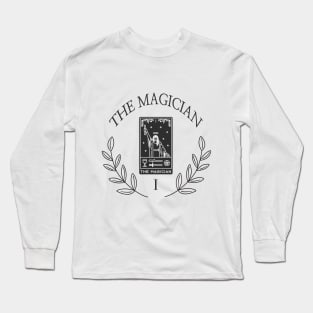 minimalistic the magician tarot Long Sleeve T-Shirt